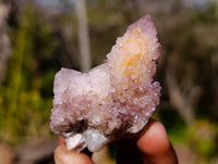 Natural Amethyst Spirit Quartz Clusters x 20 From Boekenhouthoek, South Africa