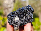 Natural Schorl Black Tourmaline Specimens x 16 From Erongo, Namibia - Toprock Gemstones and Minerals 
