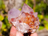 Natural Amethyst Spirit Quartz Clusters x 20 From Boekenhouthoek, South Africa