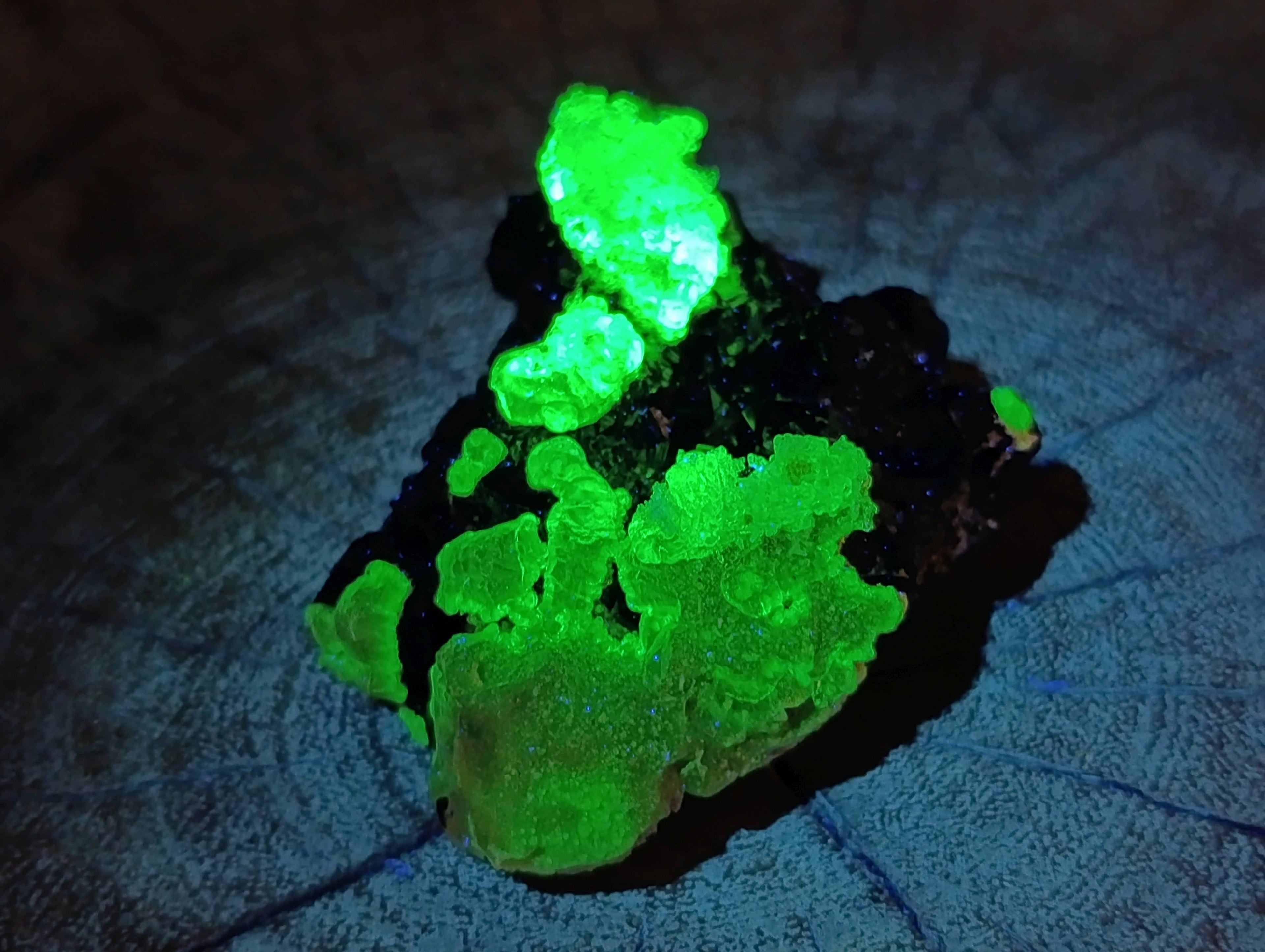 Natural Schorl Black Tourmaline Specimens x 6 From Erongo, Namibia - Toprock Gemstones and Minerals 