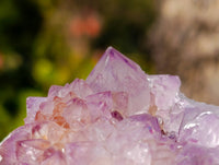 Natural Amethyst Spirit Quartz Clusters x 2 From Boekenhouthoek, South Africa