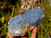 Natural Celestite Specimens x 3 From Sakoany, Madagascar