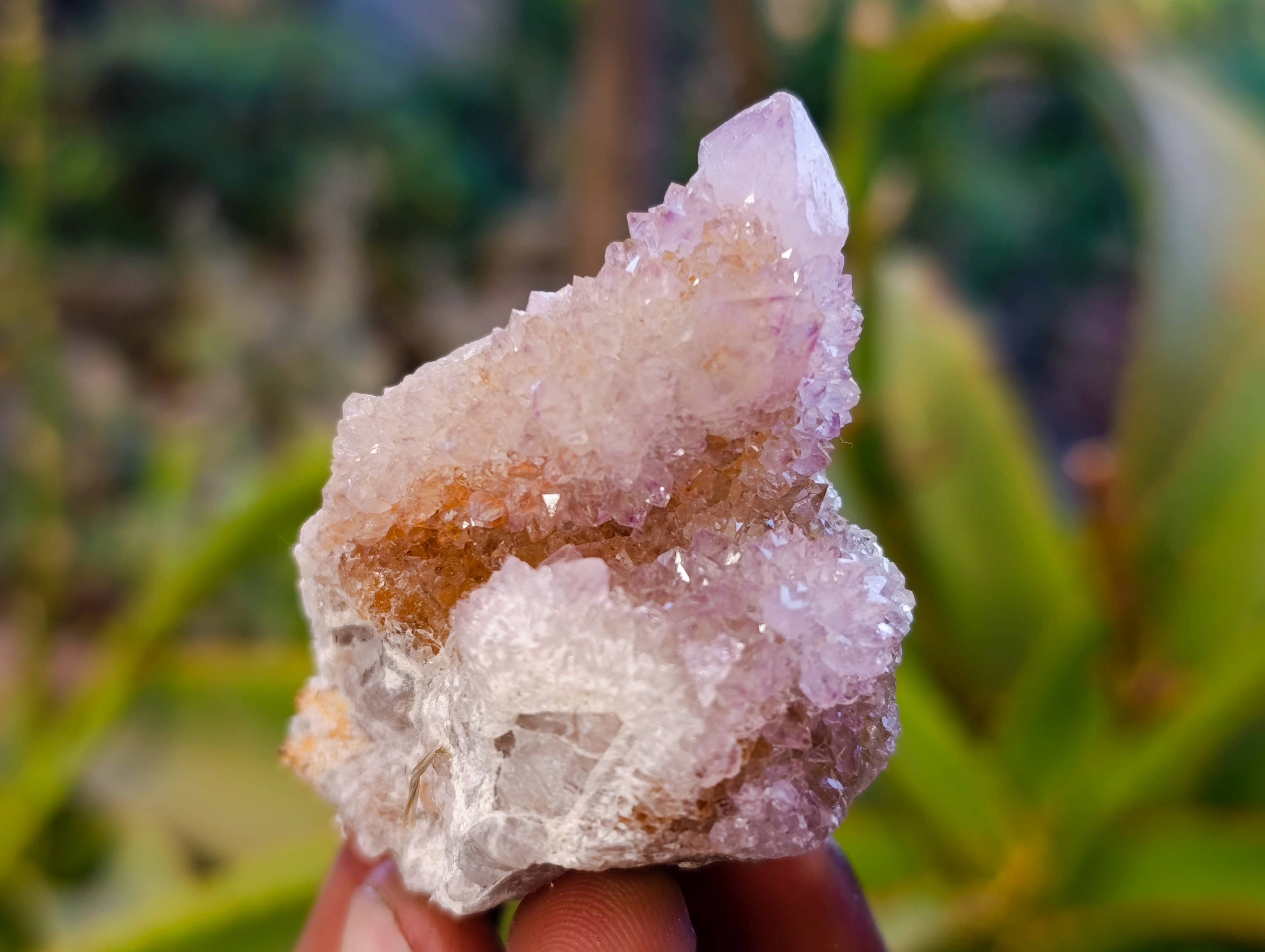 Natural Amethyst Spirit Quartz Clusters x 12 From Boekenhouthoek, South Africa - Toprock Gemstones and Minerals 