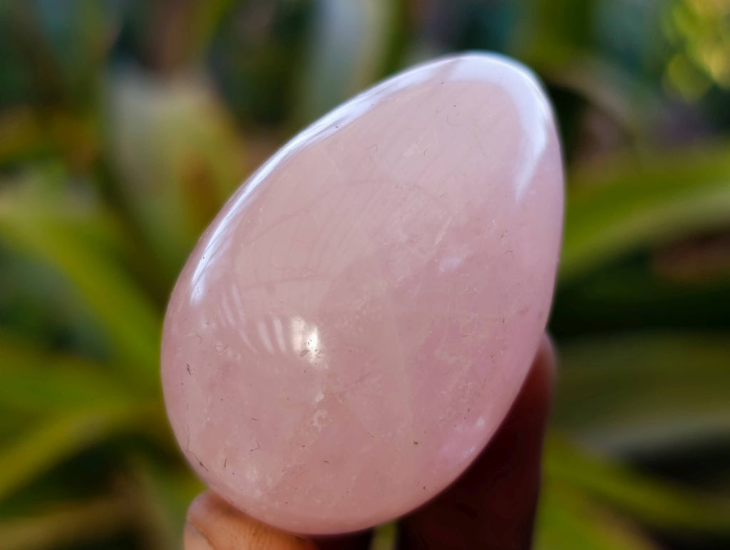 Polished Rose Quartz Eggs x 20 From Madagascar - Toprock Gemstones and Minerals 