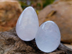 Polished Rose Quartz Eggs x 20 From Madagascar - Toprock Gemstones and Minerals 