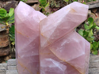 Polished Large Rose Quartz Display Piece x 1 From Madagascar