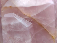 Polished Large Rose Quartz Display Piece x 1 From Madagascar