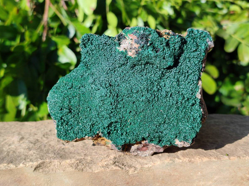 Natural Crystalline Malachite Specimens x 3 From Congo - Toprock Gemstones and Minerals 
