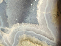 Polished Blue Lace Agate Standing Free Form x 1 From Malawi