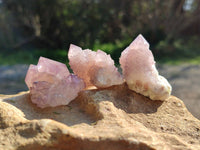 Natural Amethyst Spirit Quartz Specimens x 35 From Boekenhouthoek, South Africa