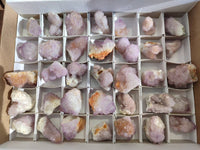 Natural Amethyst Spirit Quartz Specimens x 35 From Boekenhouthoek, South Africa