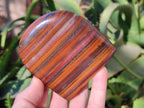 Polished Banded Tiger Iron Standing Free Forms x 4 From South Africa - Toprock Gemstones and Minerals 