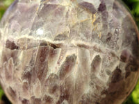 Polished Smokey Chevron Amethyst Sphere x 1 from Ankazobe, Madagascar