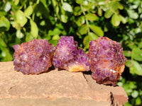 Natural Amethystos Amethyst Clusters x 35 From Kwaggafontein, South Africa