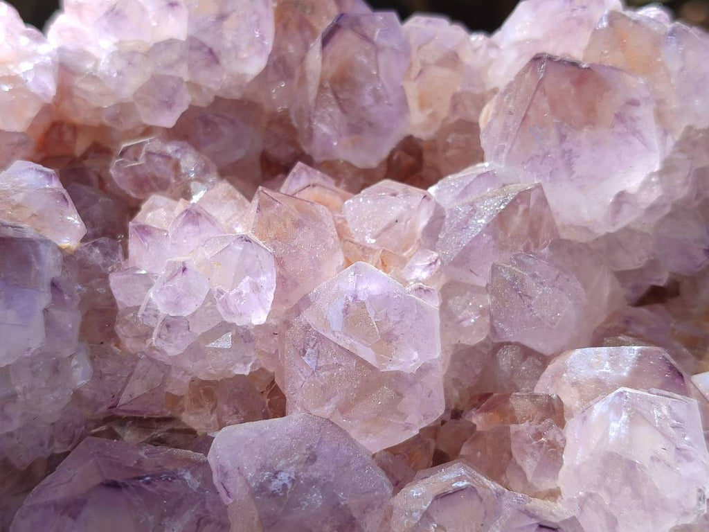 Natural Amethyst Spirit Quartz Clusters x 2 From Boekenhouthoek, South Africa - Toprock Gemstones and Minerals 