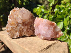 Natural Amethyst Spirit Quartz Clusters x 3 From Boekenhouthoek, South Africa - Toprock Gemstones and Minerals 