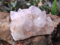 Natural Amethyst Spirit Quartz Clusters x 3 From Boekenhouthoek, South Africa