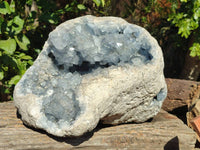 Natural Celestite Geode Specimen x 1 From Sakoany, Madagascar