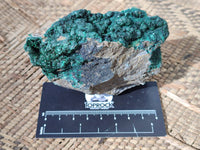 Natural Crystalline Malachite Specimens x 6 From Congo