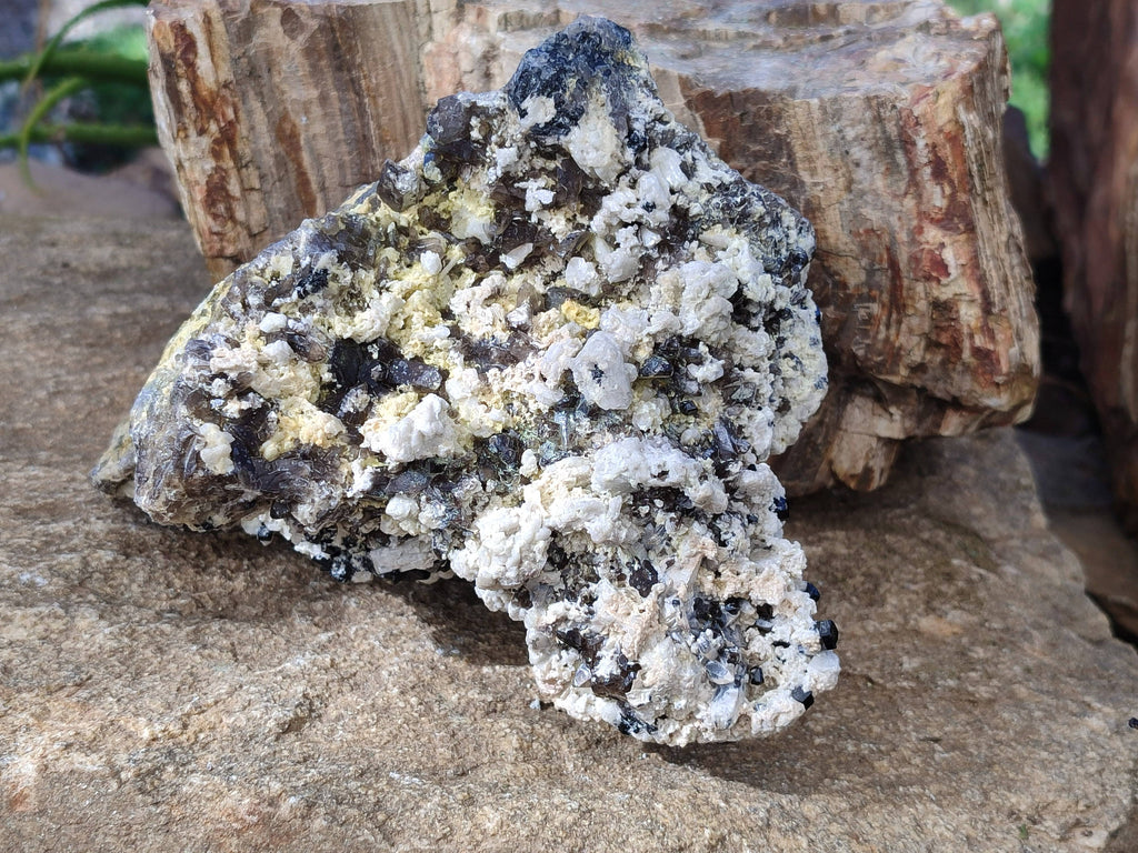 Natural Schorl Black Tourmaline Specimen x 1 From Erongo, Namibia - Toprock Gemstones and Minerals 