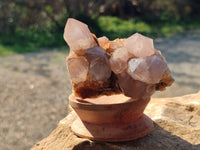 Natural Smokey Spirit Quartz Clusters x 6 From Boekenhouthoek, South Africa