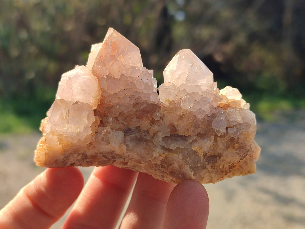 Natural Smokey Spirit Quartz Clusters x 6 From Boekenhouthoek, South Africa - Toprock Gemstones and Minerals 