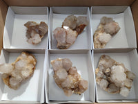 Natural Smokey Spirit Quartz Clusters x 6 From Boekenhouthoek, South Africa