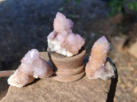 Natural Amethyst Spirit Quartz Specimens x 20 From Boekenhouthoek, South Africa