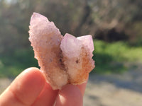 Natural Amethyst Spirit Quartz Specimens x 20 From Boekenhouthoek, South Africa