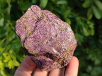 Natural Metallic Purpurite Cobbed Specimens x 6 From Erongo, Namibia