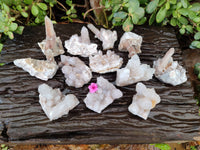 Natural Spirit Quartz Specimens x 12 From Boekenhouthoek, South Africa