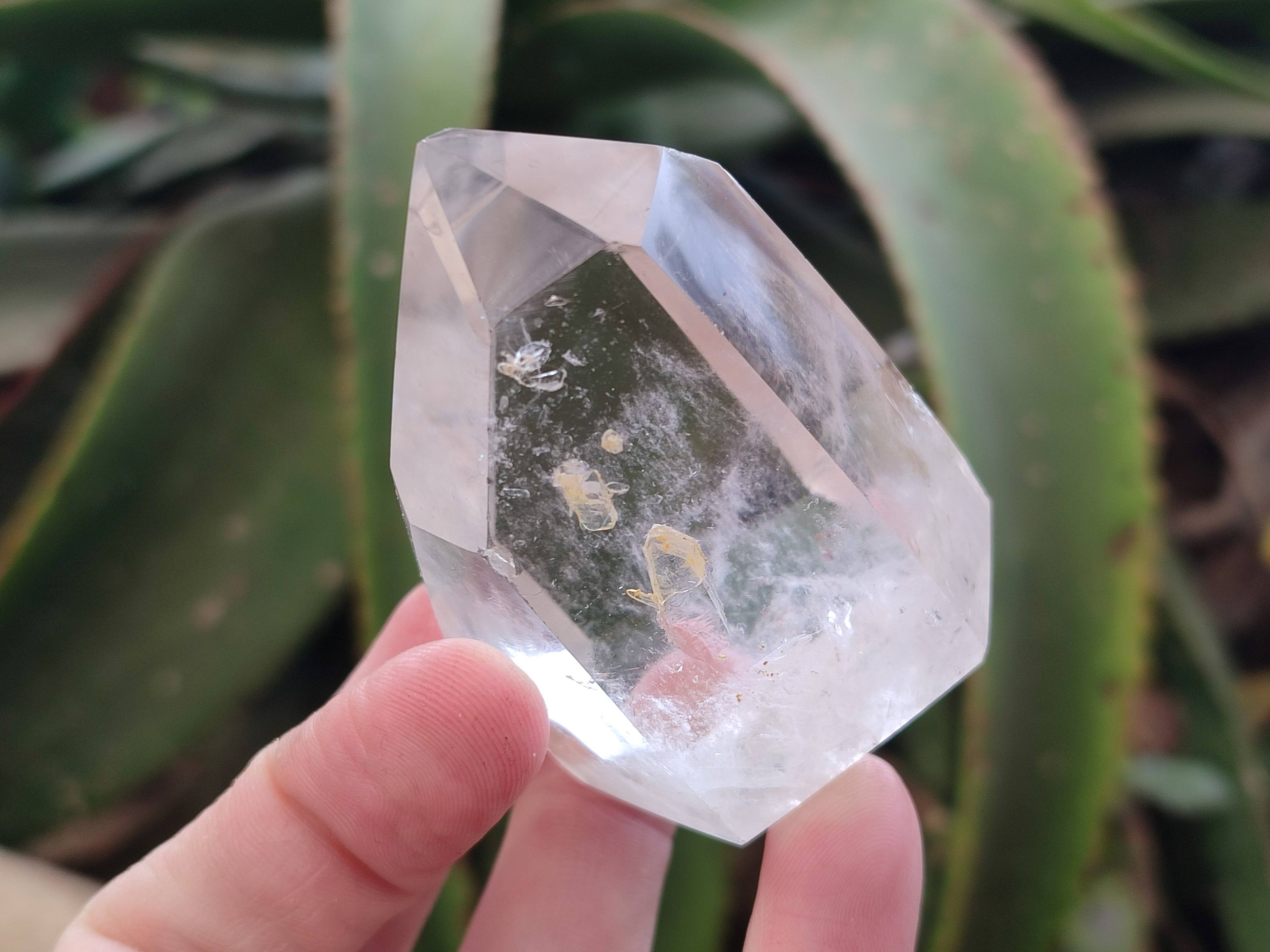 Polished Clear Quartz Crystals x 6 From Madagascar - Toprock Gemstones and Minerals 