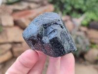 Natural Schorl Black Tourmaline Specimens x 12 From Zimbabwe
