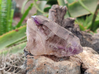 Natural Smokey Amethyst Quartz Crystals x 9 From Brandberg, Namibia