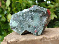 Natural Bloodstone Cobbed Specimens x 12 From Swaziland