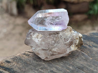 Natural Smokey Amethyst Quartz Crystals x 20 From Brandberg, Namibia
