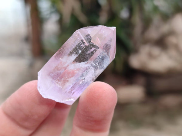 Natural Smokey Amethyst Quartz Crystals x 20 From Brandberg, Namibia