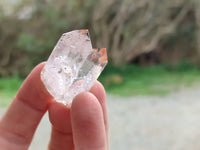 Natural Smokey Amethyst Quartz Crystals x 20 From Brandberg, Namibia