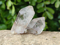Natural Smokey Amethyst Quartz Crystals x 20 From Brandberg, Namibia
