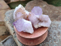 Natural Amethyst Spirit Quartz Specimens x 70 From Boekenhouthoek, South Africa