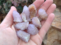 Natural Amethyst Spirit Quartz Specimens x 70 From Boekenhouthoek, South Africa