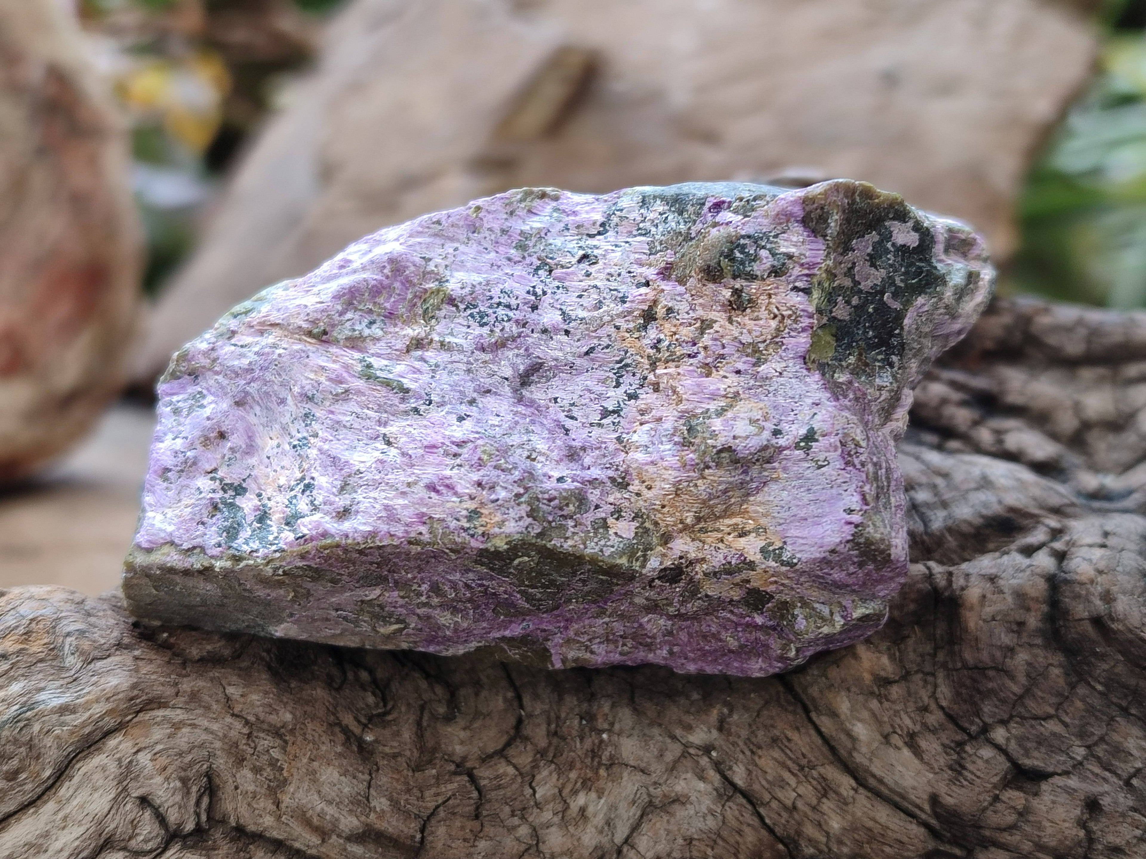 Natural Stichtite Specimens x 12 From Barberton, South Africa - Toprock Gemstones and Minerals 