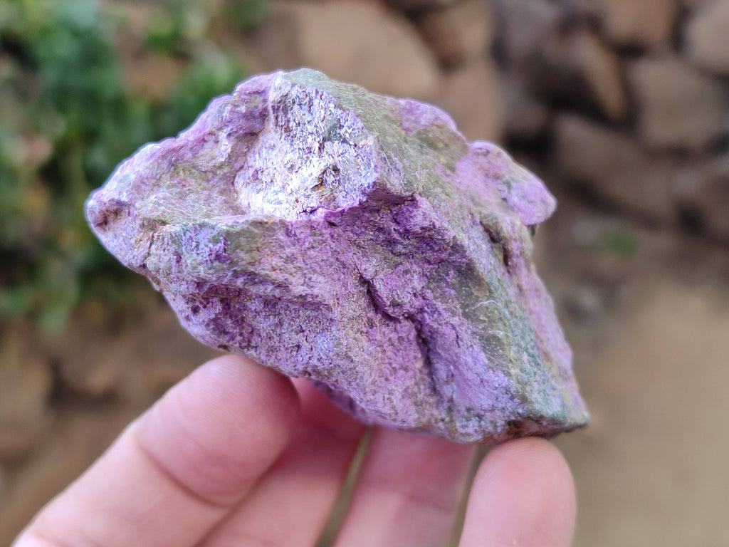 Natural Stichtite Specimens x 12 From Barberton, South Africa - Toprock Gemstones and Minerals 