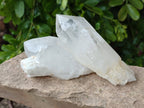 Natural Candle Quartz Crystals x 3 From Madagascar - Toprock Gemstones and Minerals 
