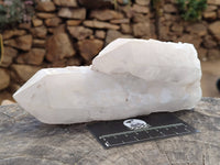 Natural Candle Quartz Crystals x 3 From Madagascar