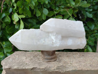 Natural Candle Quartz Crystals x 3 From Madagascar