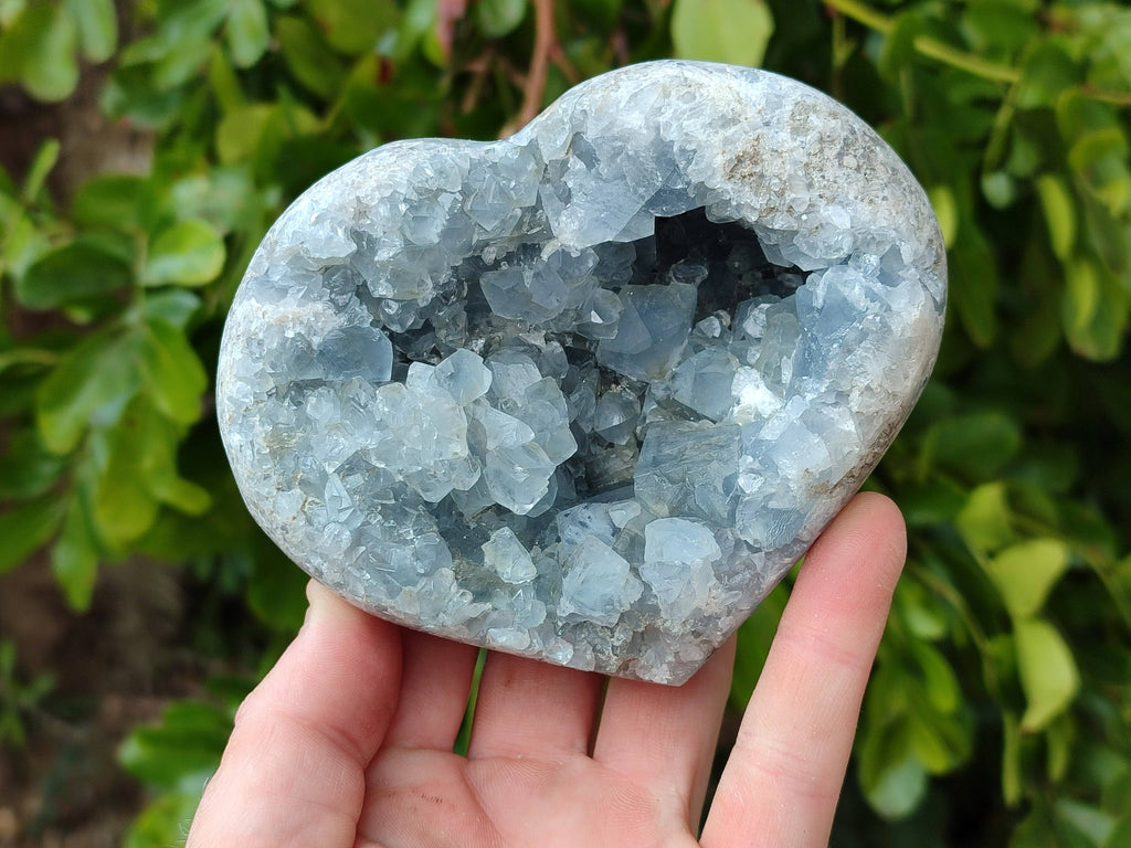 Polished Celestite Items x 2 From Sakoany, Madagascar - Toprock Gemstones and Minerals 
