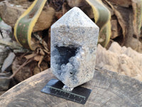 Polished Celestite Items x 2 From Sakoany, Madagascar