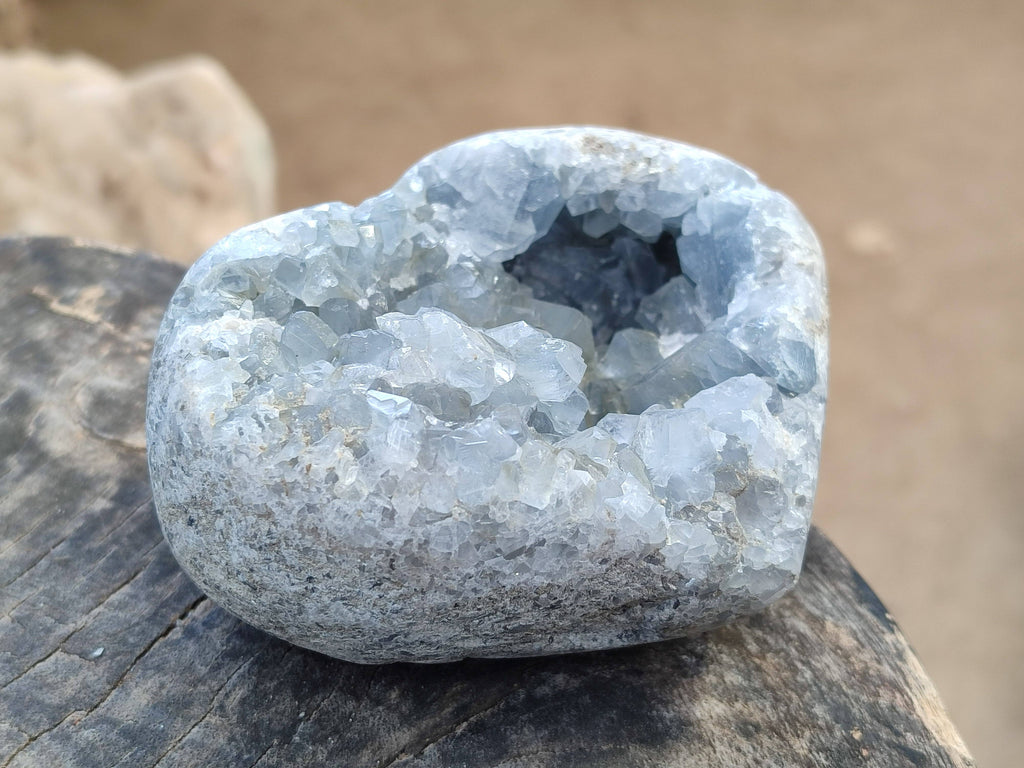 Polished Celestite Items x 2 From Sakoany, Madagascar - Toprock Gemstones and Minerals 