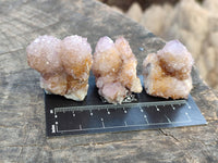 Natural Amethyst Spirit Quartz Specimens x 20 From South Africa